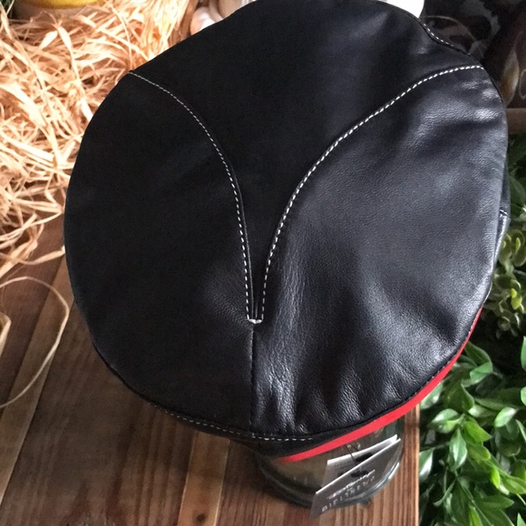 Disney Mickey Mouse X Gigi Burris Millinery 1928 Willie Leather Cap Designer - Picture 11 of 17